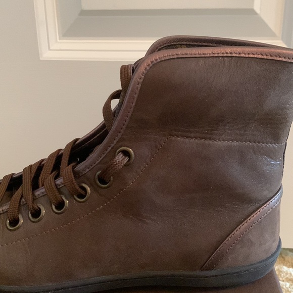 Louis Vuitton Brown Brea Fold Over Sneakers - Picture 6 of 16